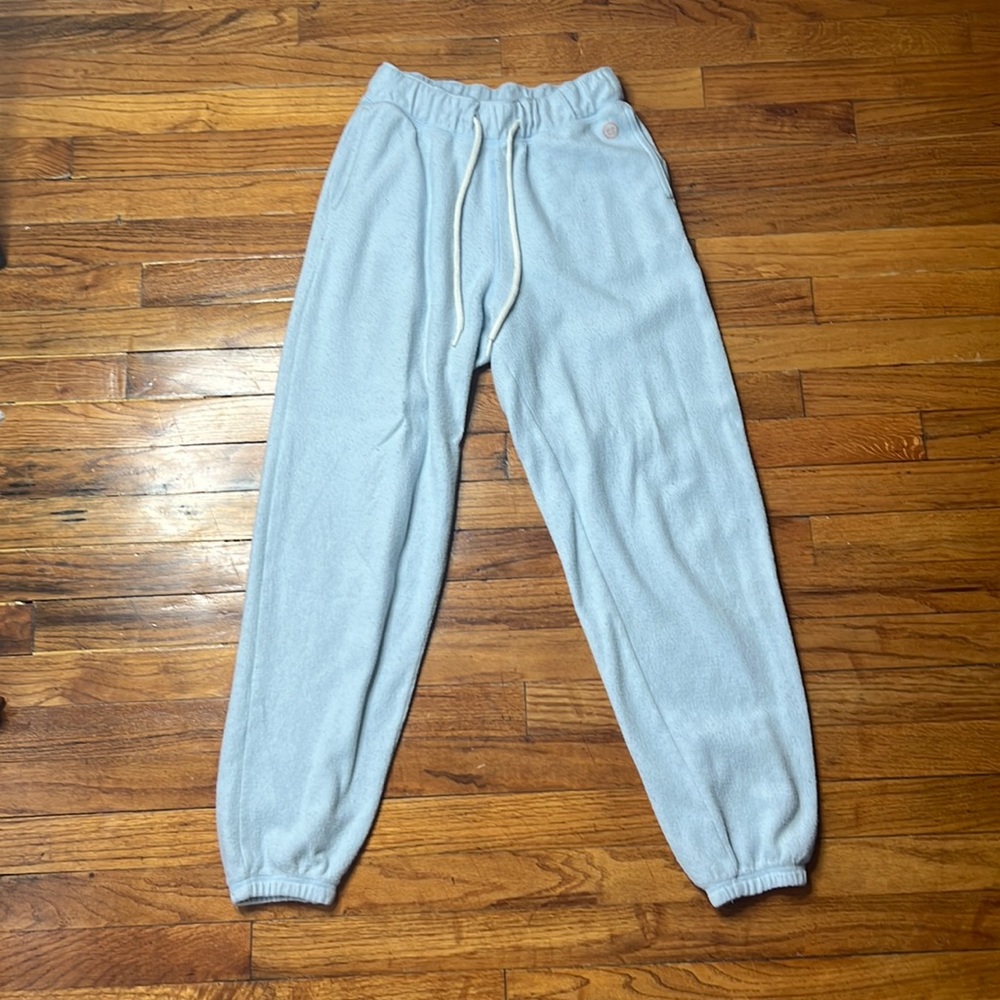 GILLY HICKS Light Blue Fleece Sweatpants